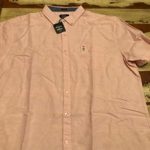 Artistry in Motion pink linen XL, short sleeve
